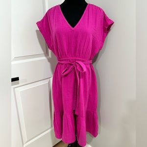 GAP Tie Waist Dress